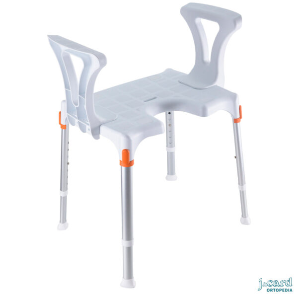 Banqueta con brazos GENOVA asiento en U