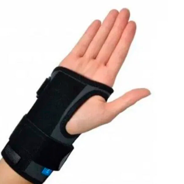 Muñequera Dynastab Dual ambidiestra color negro/crema