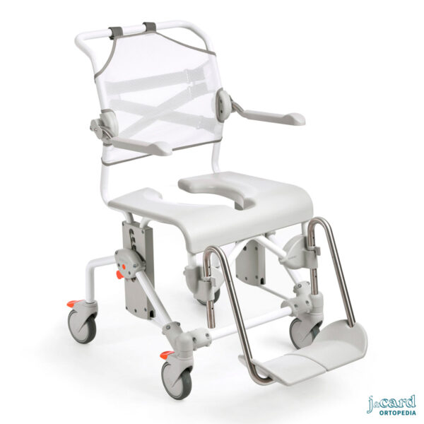 Silla para la ducha y wc, regulable en altura MOBIL 2