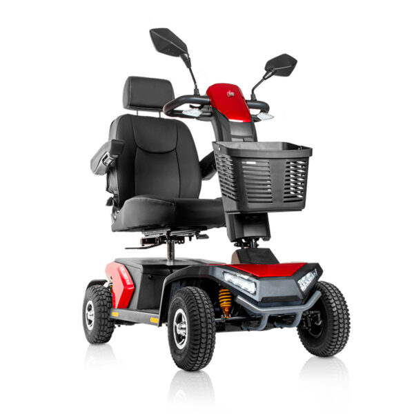Scooter eléctrico grande con amortiguaciones Mallorka-plus