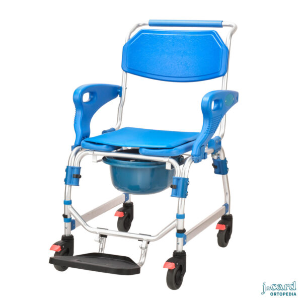 Silla de ducha y wc con ruedas OASIS